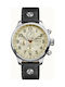 Ingersoll The Delta Automatic Watch Chronograph Automatic with Black Leather Strap