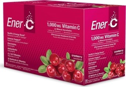 Nature’s Path Ener-C Βιταμίνη 1000mg Cranberry 30 αναβράζοντα δισκία
