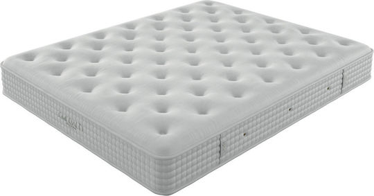 Greco Strom Emerald Queen Ortopedie Saltea Spumă / Latex Față-verso 160x200x30cm cu Arcuri