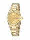 Seiko 5 Womens Watch 26mm Automatic With Gold Metal Bracelet