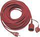 REV 1 Platz mit Kabel 25m Wasserdicht Rot