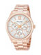 Pulsar PP6130X1 Watch with Pink Gold Metal Bracelet PP6130X1