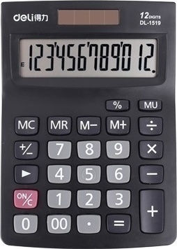 Deli DL-1519 Calculator 12 Digits