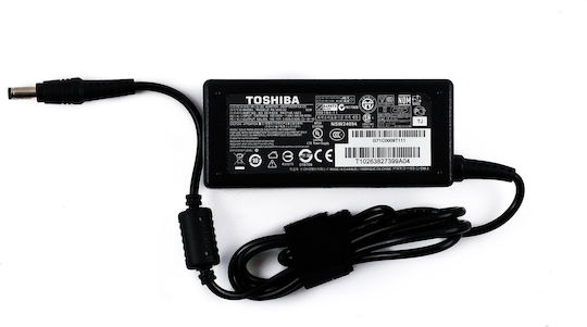 Toshiba Зарядно за лаптоп 65W 19V 3.42Спецификация за Toshiba с Отделяем Кабел за Захранване