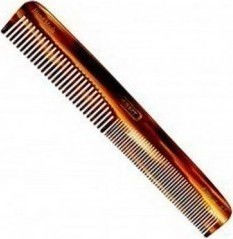 Kent Handmade Hair Cut Comb 17.5cm Brown