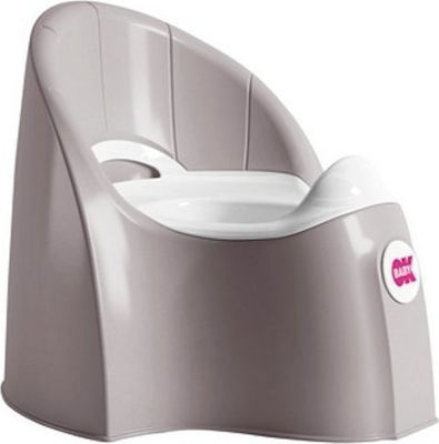 OK Baby Classic Potty Pasha with Lid Brown