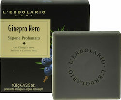 L' Erbolario Ginepro Nero Sapone Profumato Soap Bar 100gr