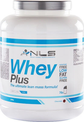 NLS Whey Plus Whey Protein Gluten Free with Flavor Chocolate 2.28kg