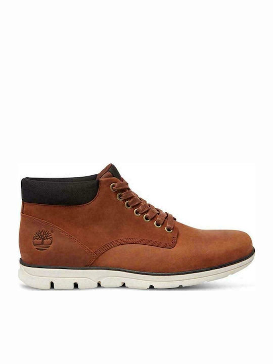 Bradstreet Leather Brown Men's Boots Anatomical