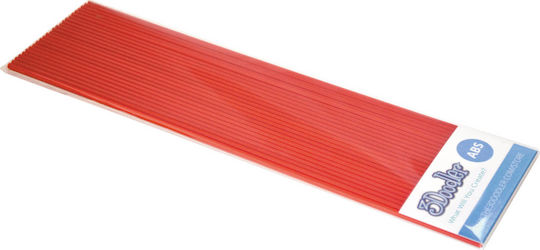 3Doodler ABS 3D Printer Filament 1.75mm Rinding Hood Red 0.045kg AB04-HOOD 25τμχ (Refill)
