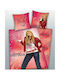 Homeline Παιδικό Πάπλωμα Μονό Hannah Montana 944 Red 165x245εκ.