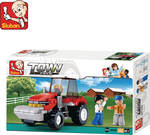 Sluban Tocuri Town Farm: Tractor pentru 6+ ani 103buc M38-B0556