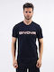 MA008-0010 Αθλητικό T-shirt Μαύρο