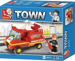 Sluban Блокчета Town: Fire Truck за 6+ години 74бр