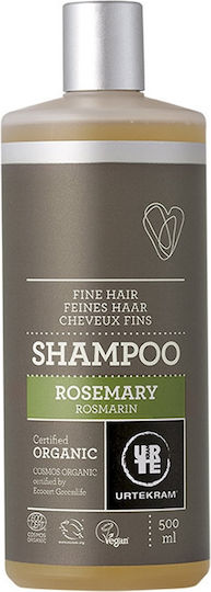 Urtekram Rosemary Fine Hair Organic Σαμπουάν κατά της Τριχόπτωσης για Εύθραυστα Μαλλιά 500ml