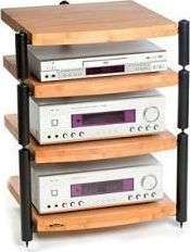 Atacama Eris Eco-5 Έπιπλο Hi-Fi με 4 Ράφια Bamboo