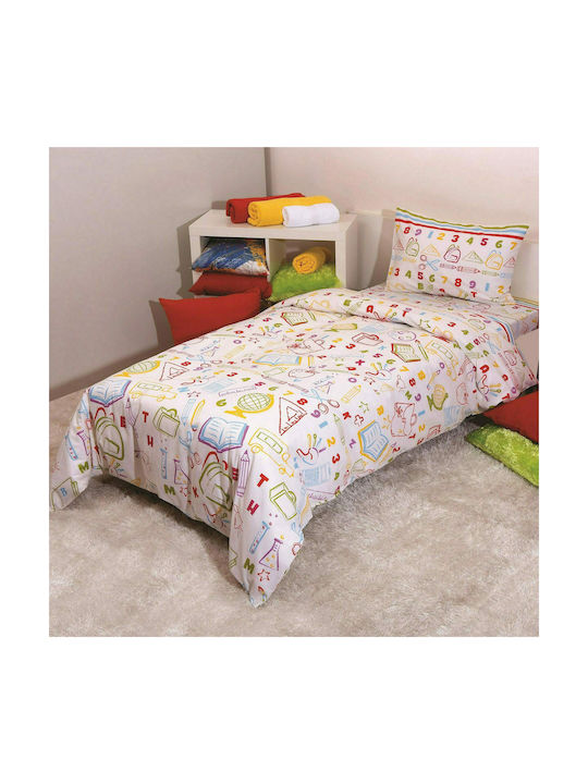 Viopros Sheet Set Single Cotton Smart 160x270cm 474241