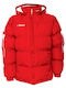 Zeus Giubbotto Rangers Winter Jacket Puffer Red