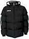 Zeus Giubbotto Rangers Herren Winter Jacke Puffer Schwarz