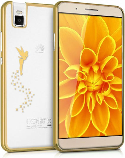KWmobile Bumper Back Cover Silicone Gold (Realme 7i)