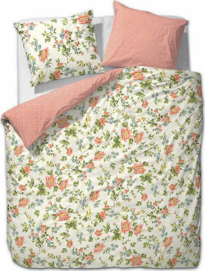 Vesta Home Παπλωματοθήκη Βαμβακερή Υπέρδιπλη 230x240 Ines 1 Πολύχρωμη