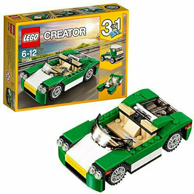 Lego Creator 3 în 1 Green Cruiser pentru 6 - 12 ani