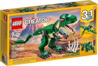 Lego Creator 3-in-1: Mighty Dinosaurs για 7 - 12 ετών