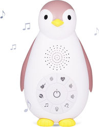 Zazu Zoe Πιγκουίνος Ύπνου Λευκούς Ήχους Bluetooth Φώς Νυκτός Ρόζ Επαναφορτιζόμενο Zazu Zoe Πιγκουίνος Ύπνου Λευκούς Ήχους Bluetooth Φώς Νυκτός Ρόζ Επαναφορτιζόμενο