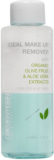Seventeen Ideal Make-up Remover For Eyes & Lips Lotion Αφαίρεσης Μακιγιάζ Ματιών & Χειλιών 100ml