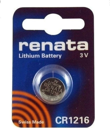 Renata Batterie Lithium für Uhren CR1216 3V 1Stück