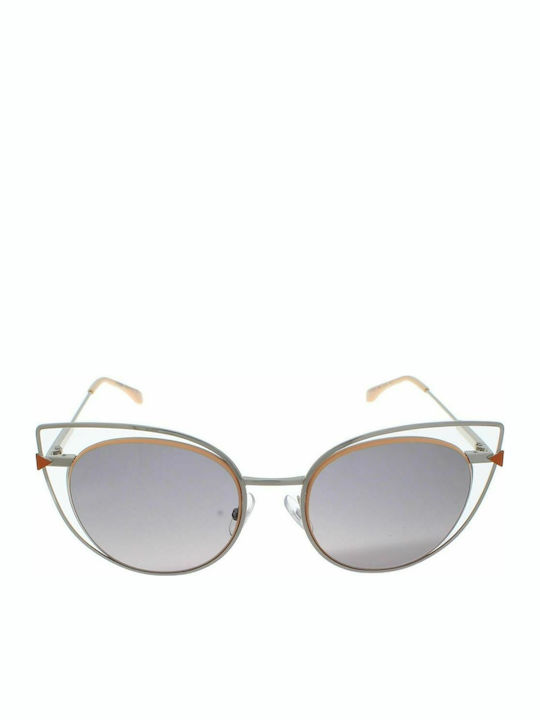 Fendi Palladium Ochelari de soare Portocaliu cu Cadru & Gri Lentilă Fendi Palladium Ochelari de soare Portocaliu cu Cadru & Gri Lentilă