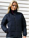 Holkham Down Feel Jacket - Navy Κοντό Γυναικείο Puffer Μπουφάν για Χειμώνα Μπλε