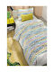 Saint Clair Sheet Set Single Cotton Funny Multi 160x250cm 3pcs