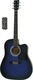 Jacky Jackson Ηλεκτροακουστική Κιθάρα 801CTV BLS Cutaway Blue