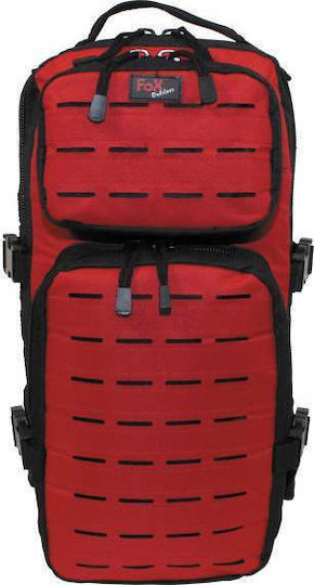 MFH Assault Travel Militärischer Rucksack Rucksack Rot 20Es