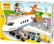 Ecoiffier Blocuri Abrick Set Avion Jet cu Echipaj pentru 1.5+ Ani