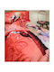 Homeline Sheet Set Semi-double Cotton Hannah Montana 944 Orange 180x260cm 3pcs