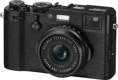 Fujifilm X100F Compact Φωτογραφική Μηχανή 24.3MP με Οθόνη 3" και Ανάλυση Video Full HD (1080p) Μαύρη