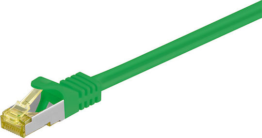 Goobay S/FTP Cat.7 (10Gbps) Network Cable Ethernet 2m Green