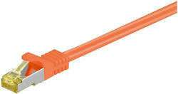 Goobay 91570 S/FTP Кат.7 Мрежов Кабел Ethernet 0.25м Оранжев