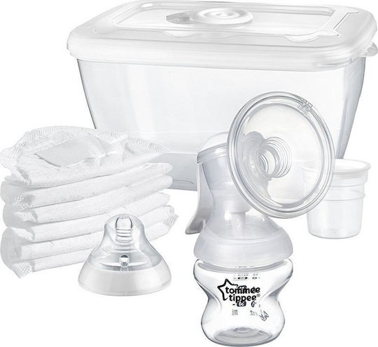 Tommee Tippee Manual Single Breast Pump Closer To Nature White 150ml