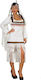 Carnival Costume Indian White