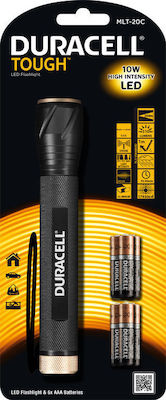 Duracell Flashlight LED Waterproof with Maximum Brightness 510lm Tough MLT-20C