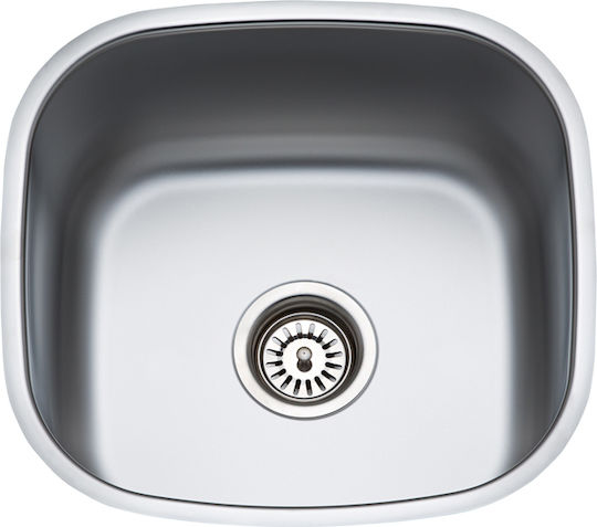 Fortinox Valley 28043 107-28043-110 28043-110 Поддръжка Мивка Inox Сатен Ш42.5xД40см Сребрист