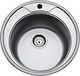 Fortinox Valley 25900-110 Drop-In Spüle Inox Satiniert B48xT48cm Silber