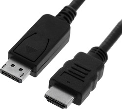 Roline Cable DisplayPort male - HDMI male 4.5m Black (11.99.5783)