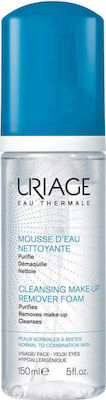 Uriage Αφρός Ντεμακιγιάζ Mousse D'eau Nettoyante για Κανονικές Επιδερμίδες 150ml