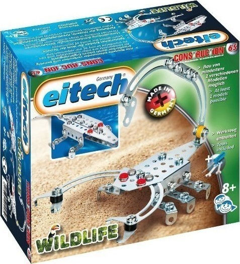 Eitech Παιχνίδι Κατασκευών Μεταλλικό Σκορπιός - Κροκοδειλος C65 για Παιδιά 8+ Ετών