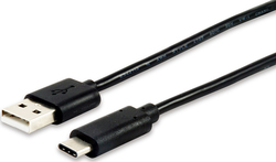 Equip USB 2.0 USB-C masculin - USB-A 1.0m (12888107)