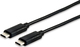 Equip USB 2.0 Cable USB-C male - USB-C Μαύρο 1.0m 12888307